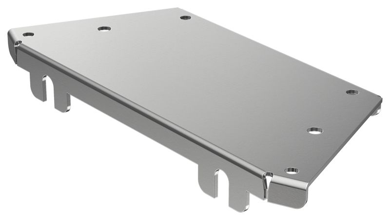 Крышка для угла 45град. осн.80 2мм ESCA 7 IEK ES7-PGD-45-080-20 от BTSprom.by