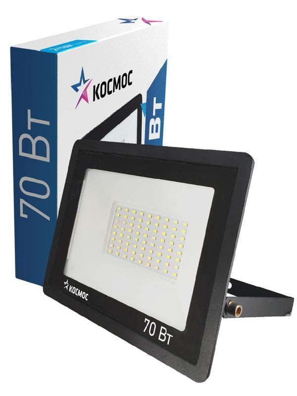 прожектор светодиодный 70вт ip65 6500к 5600лм космос k_pr5_led_70 от BTSprom.by