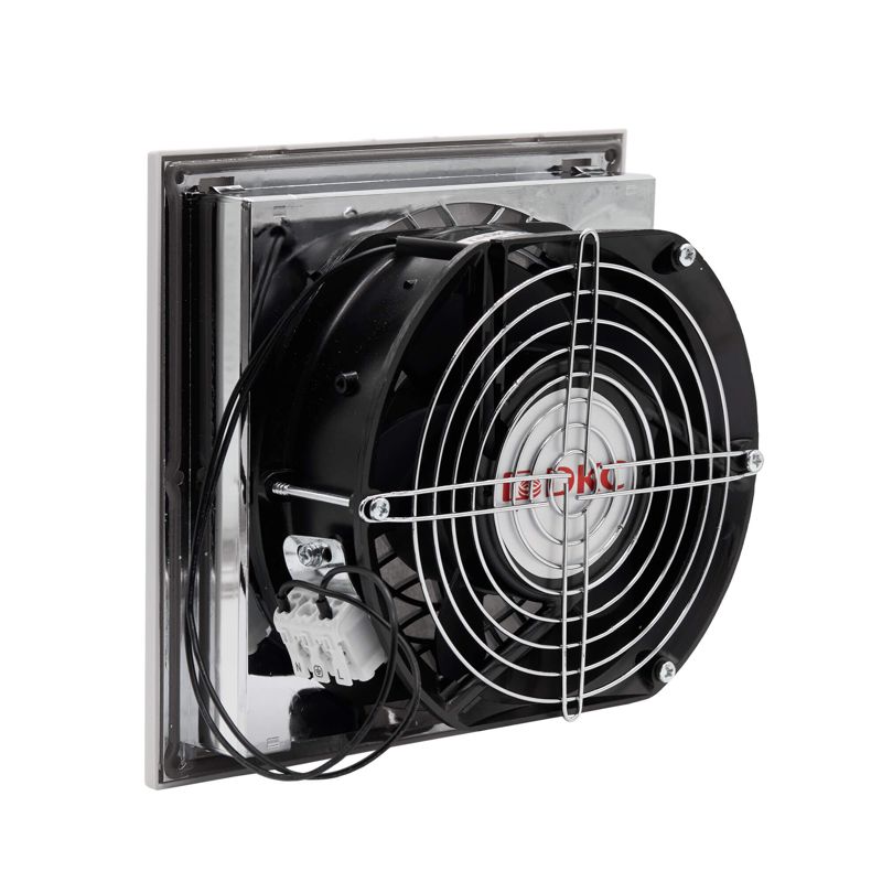  Вентилятор с фильтром ЭМС 200куб.м/ч 230В AC 204х204мм IP54 DKC R5MCV20230 фото в каталоге от BTSprom.by