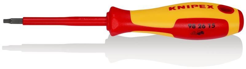 отвертка torx tx15 vde 1000в l-185мм диэлектрическая knipex kn-982615 от BTSprom.by