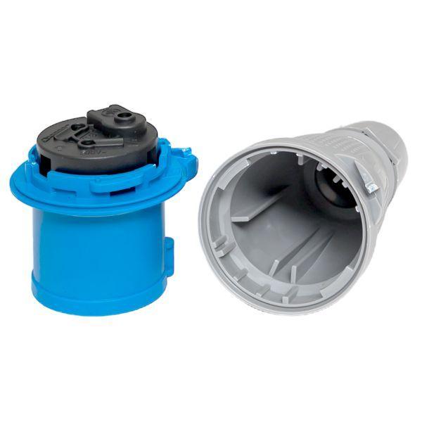  Вилка переносная 013 2Р+РЕ 16А 220В IP44 PROxima EKF ps-013-16-220-PRO фото в каталоге от BTSprom.by