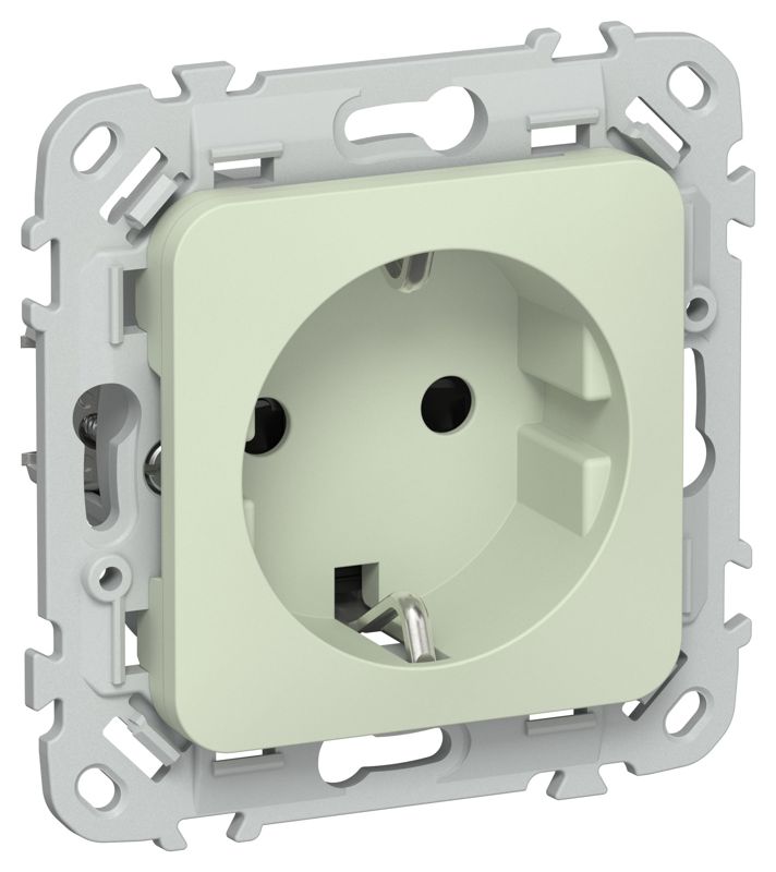 розетка сп flite рсш11-0-флп 16а с заземл. с защ. шторками механизм панг iek fi-r14-16-k92 от BTSprom.by