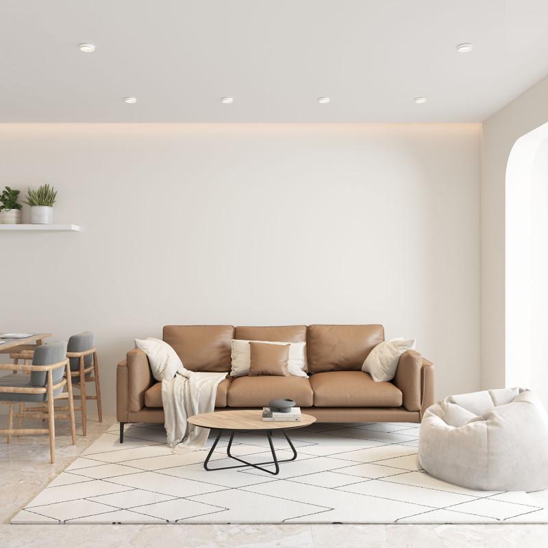  Светильник 10Вт GU10 IP20 встраив. алюм./пластик. бел. DENKIRS 615245 фото в каталоге от BTSprom.by