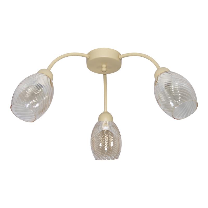 светильник "валенсия" 131 (плафон 8264) нпб 01-3х60-158 e14 (им) потолочн. беж. муар. элетех 1005405435 от BTSprom.by