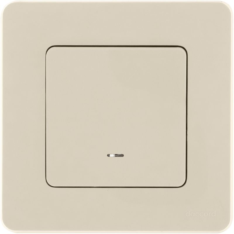  Выключатель 1-кл. Inspiria 10А IP20 250В 10AX с подсветкой/индикацией механизм сл. кость IEK 673611 фото в каталоге от BTSprom.by