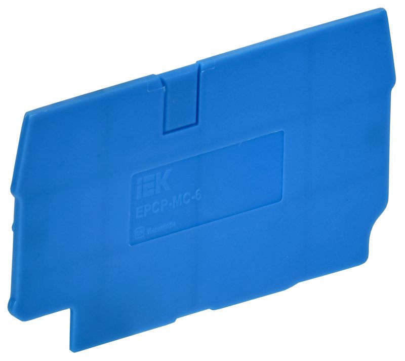 заглушка для колодки клеммной cp 10кв.мм син. armafix iek af-ct20-00-k07-010-zgl от BTSprom.by