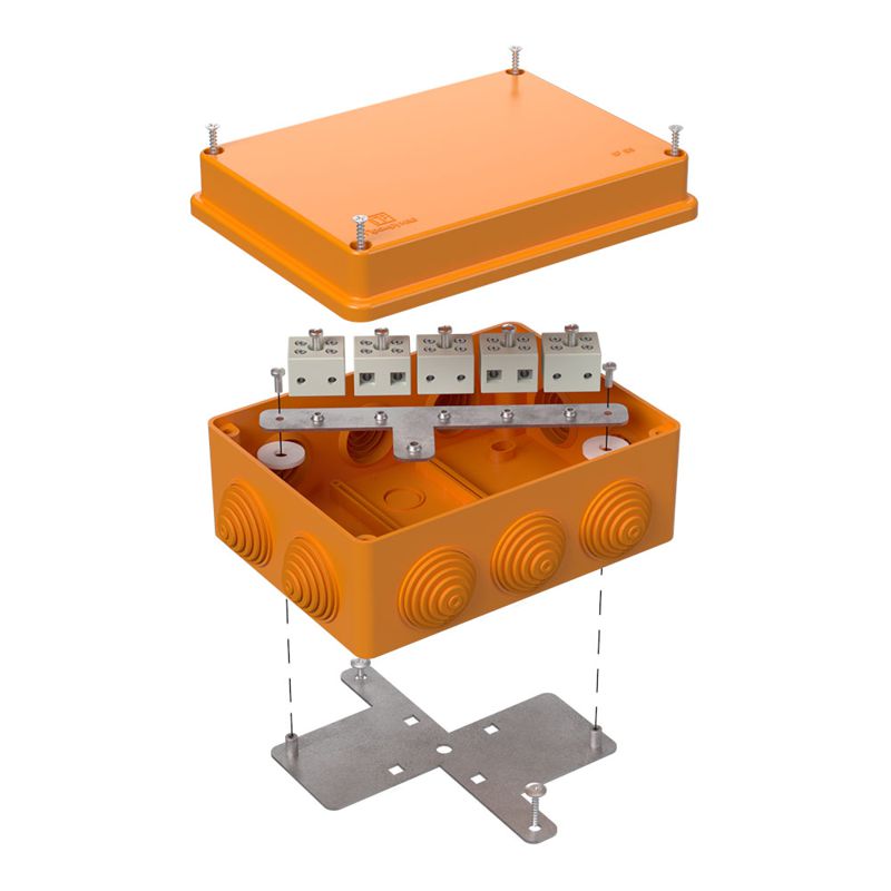 коробка огнестойкая оп 40-0310-fr1.5-10 е15-е120 150х110х70 промрукав 40-0310-fr1.5-10 от BTSprom.by