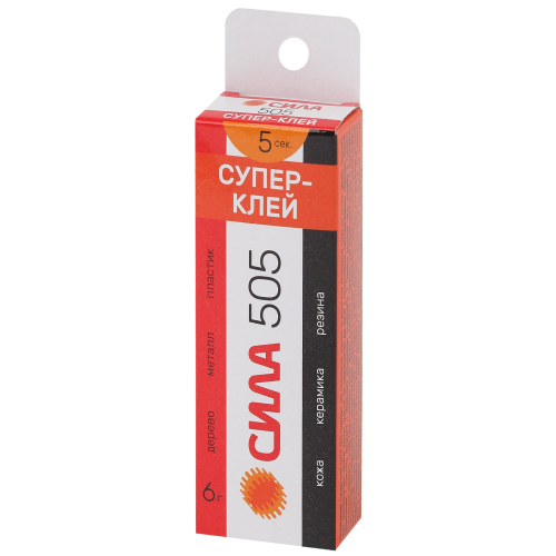 супер-клей 6г 505-6 пластик (туба в кор.) сила б0033120 от BTSprom.by