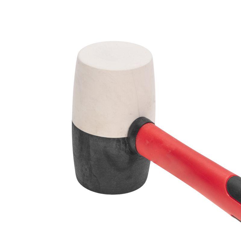  Киянка 680г фибергласовая рукоятка резинов. черн./бел. Kranz KR-12-8154 фото в каталоге от BTSprom.by