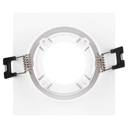  Светильник встраиваемый декоративный KL90-1 WH MR16/GU5.3 бел. пластик. Эра Б0054370 фото в каталоге от BTSprom.by