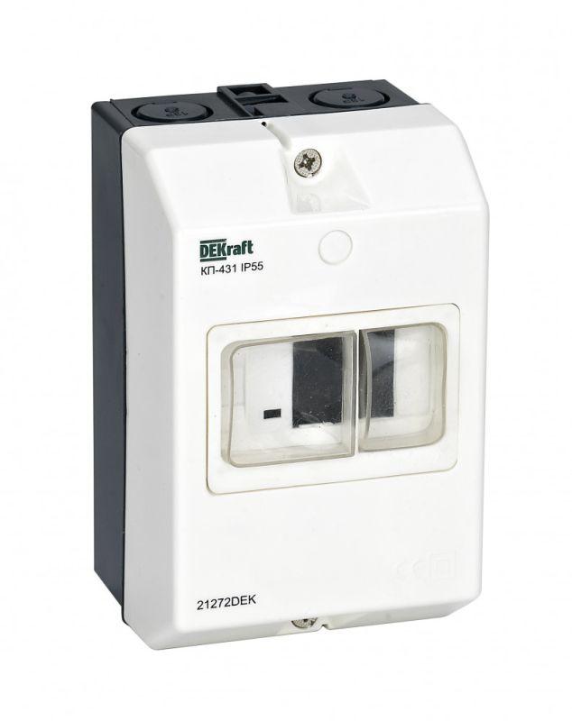 корпус ip55 для установки ва-431 пластик. dekraft 21272dek от BTSprom.by