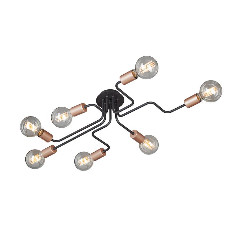 люстра 7хe27 макс. 60вт vitaluce v4560-1/7pl от BTSprom.by