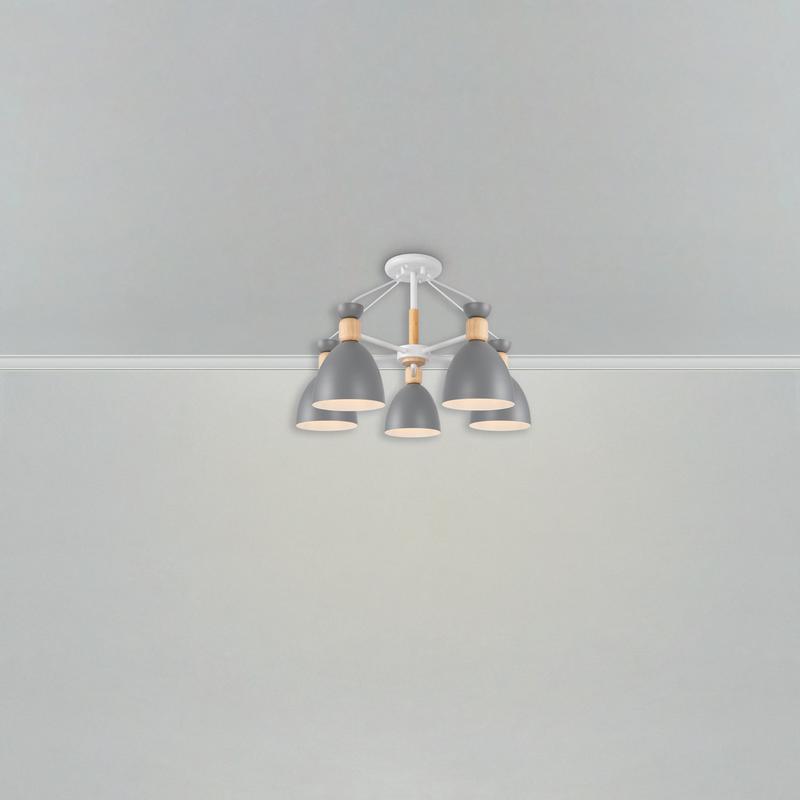  Светильник Delia 60Вт E27х5 IP20 потолочн. Freya FR5033CL-05W фото в каталоге от BTSprom.by