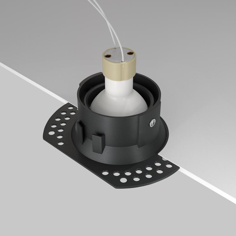  Светильник Dot 10Вт GU10 встраив. Maytoni DL042-01-RD-B фото в каталоге от BTSprom.by