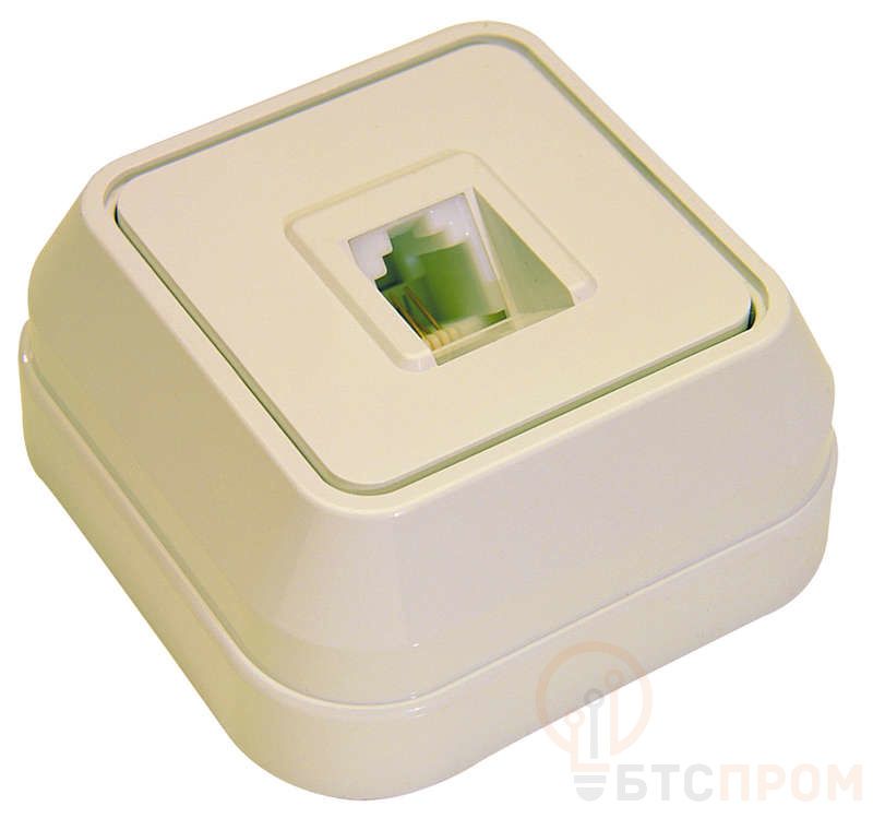 Розетка телефонная 1-м ОП 16А IP20 крем. Makel 45214 фото в каталоге от BTSprom.by  Розетка телефонная 1-м ОП 16А IP20 крем. Makel 45214 фото в каталоге от BTSprom.by
