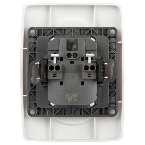  Розетка 2-м Эра12 12-2107-01М 16А 250В 2х2P бел. матов. Эра Б0065688 фото в каталоге от BTSprom.by