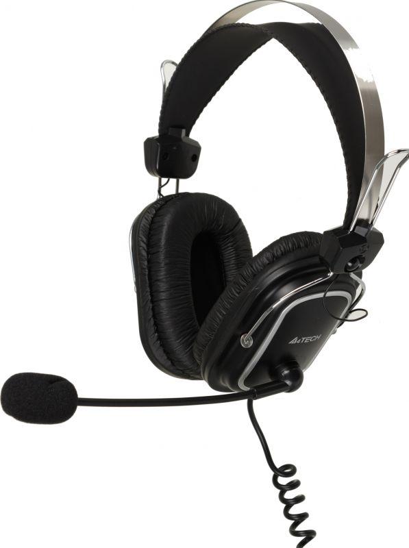 наушники с микрофоном hu-50 черн. 2м накладные usb оголовье hu-50 a4tech 1379905 от BTSprom.by
