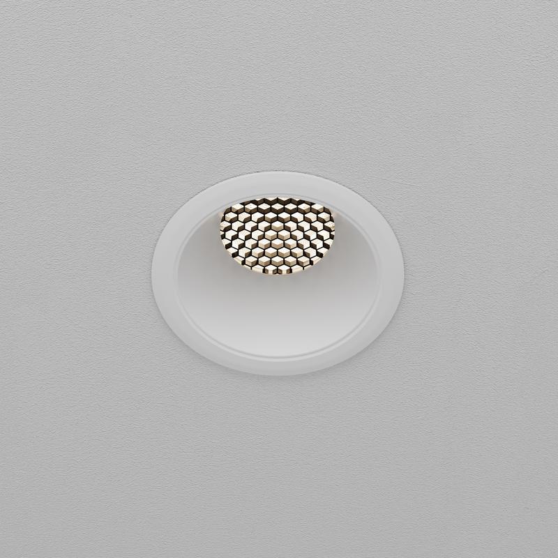  Светильник Dip 10Вт 4000К 50град. встраив. Maytoni DL115-10W-4K-W фото в каталоге от BTSprom.by