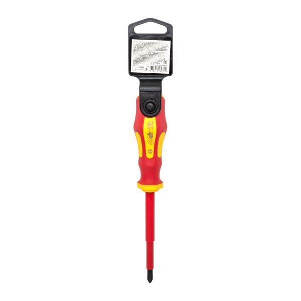  Отвертка PH2х100мм Master 1000В Basic EKF ph-2-100-mas-in фото в каталоге от BTSprom.by