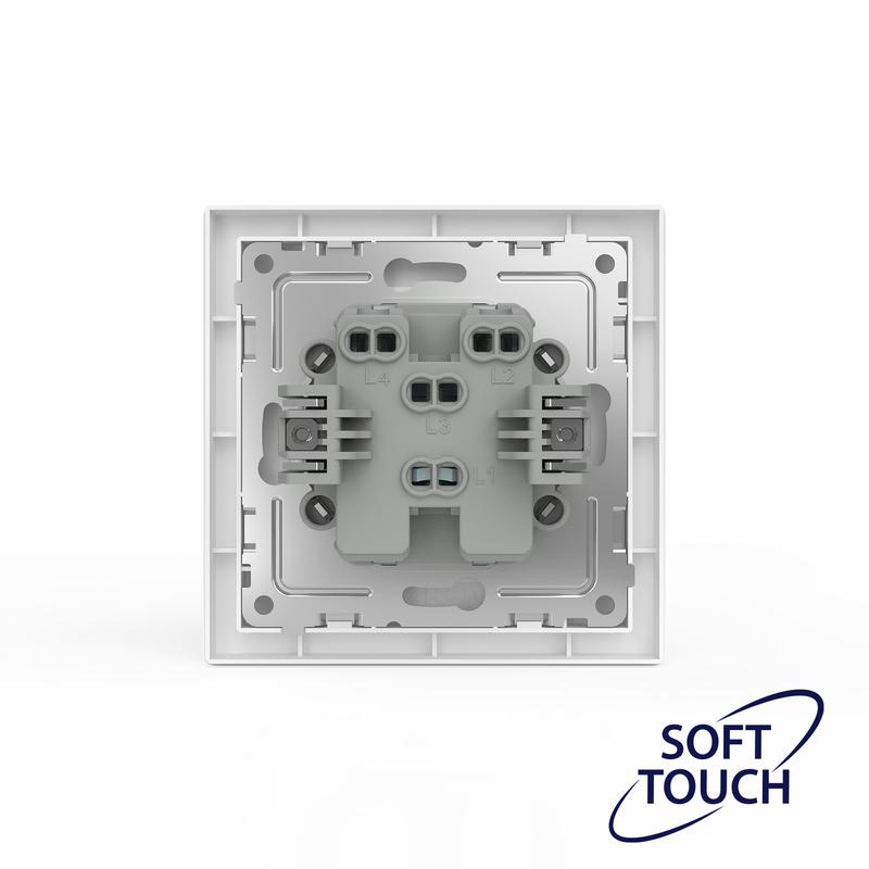  Переключатель перекрестный 1-кл. СП Pixel IP20 механизм айс TOKOV ELECTRIC TKE-PX-P1R-C34 фото в каталоге от BTSprom.by