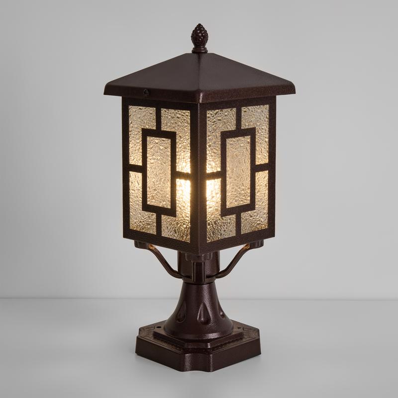  Светильник Ben 1х40Вт E27 IP44 ландшафтный Voltega VGL7209FL-01BR фото в каталоге от BTSprom.by