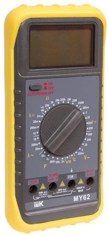 мультиметр цифровой professional my62i iek tmd-5s-062 от BTSprom.by