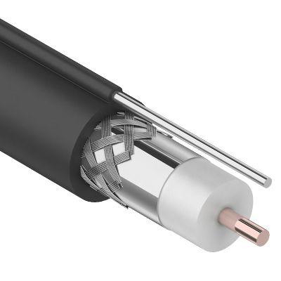 кабель rg-11u (75ом) 305м outdoor + тросх1 rexant 01-3021 от BTSprom.by