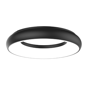 светильник светодиодный nimbus 400х68 35вт 4000к ip40 подвесной/накладной с опаловым рассеив. черн. varton v1-r0-90465-05000-4003540 от BTSprom.by