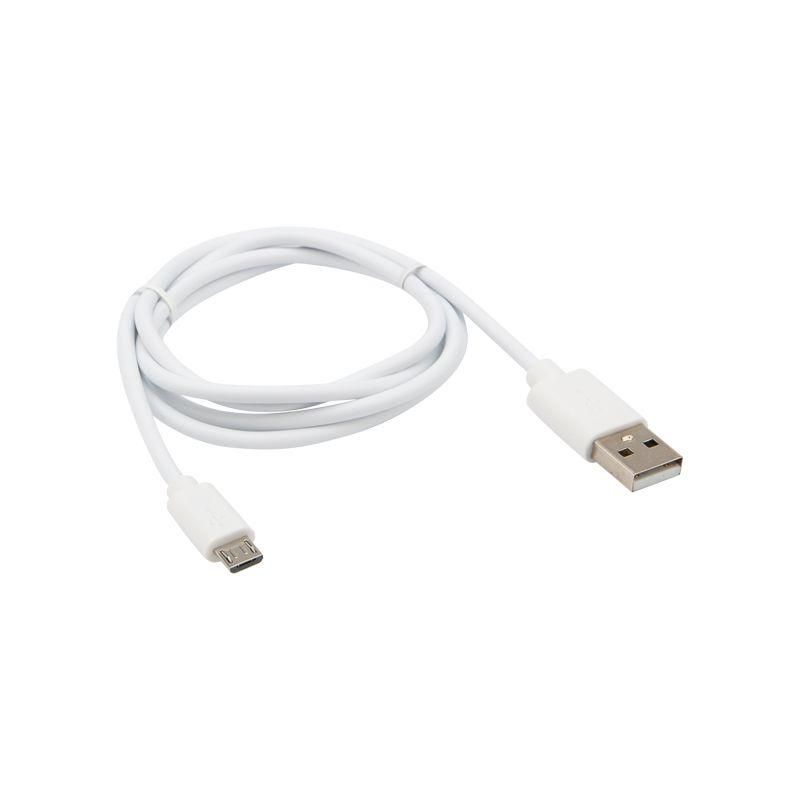 кабель usb microusb длинный штекер 1м бел. rexant 18-4269 от BTSprom.by