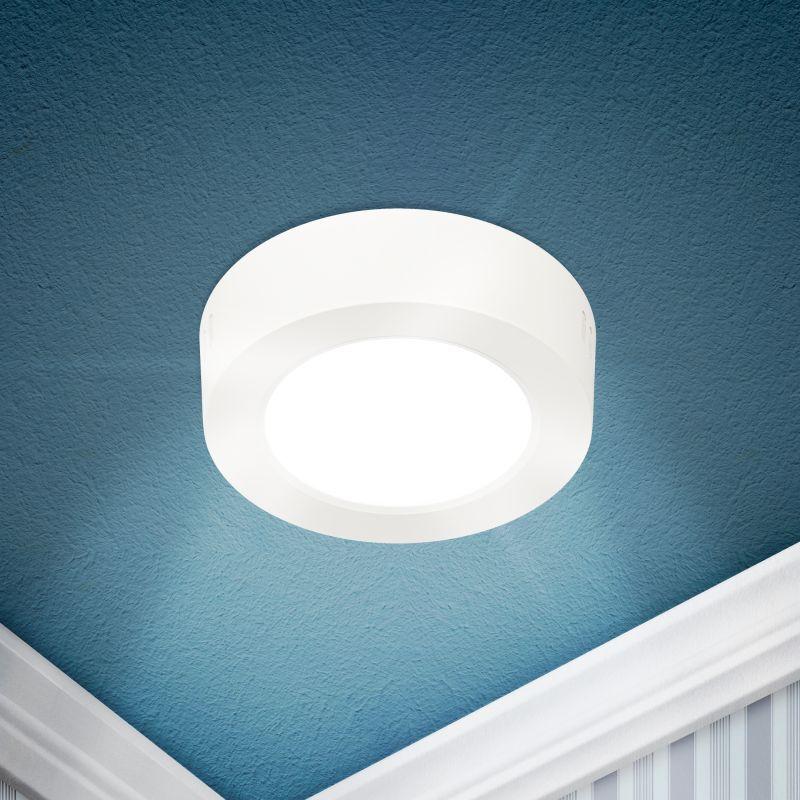 светильник светодиодный led 19-12-4k 12вт 4000к накладной круглый эра б0057447 от BTSprom.by