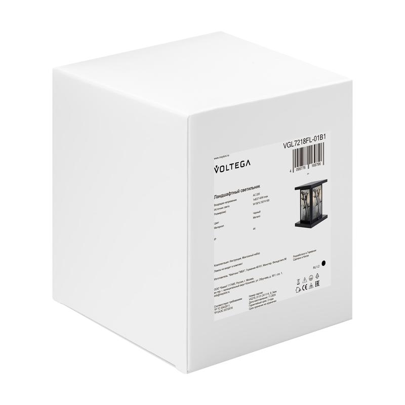  Светильник Saga 1х40Вт E27 IP44 ландшафтный Voltega VGL7218FL-01B1 фото в каталоге от BTSprom.by