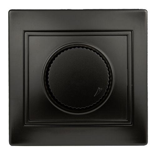 светорегулятор поворотный сп plano 1-401-05 600вт 230в ip20 антрацит intro б0053938 от BTSprom.by