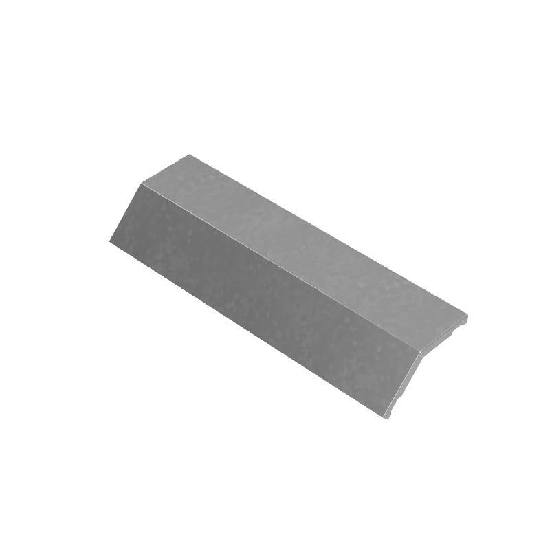 Крышка для угла вертикального внешн. 45град. осн.500 "ПЛЮС" KVLplus45-500 INOX304 КМ PL6546 от BTSprom.by