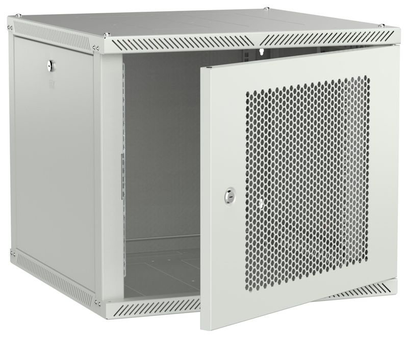 шкаф linea w 2.0 9u 600х600мм дверь перфорир. сер. itk lwr3-09u66-pf-2 от BTSprom.by