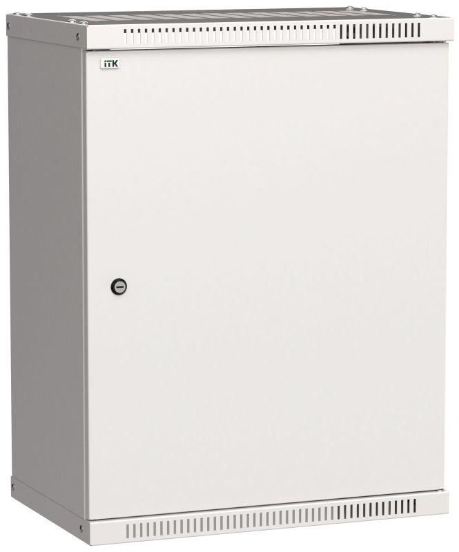 шкаф linea we 15u 550x350мм дверь металл сер. itk lwe3-15u53-mf от BTSprom.by