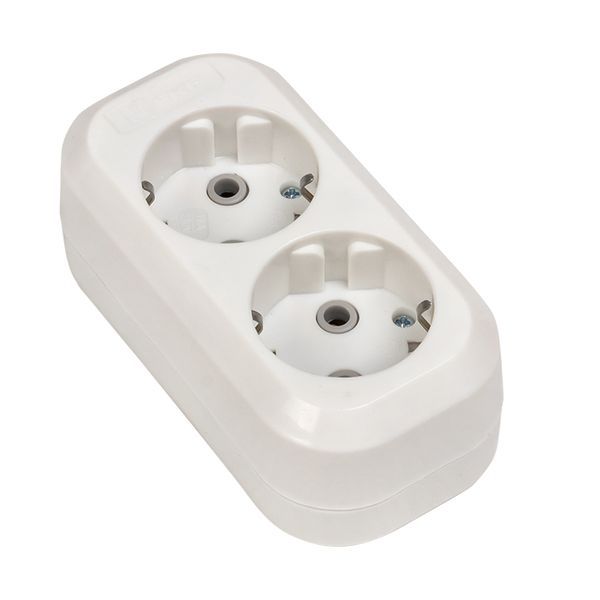  Колодка удлинителя 2-м с заземл. 16А Эксперт 3.5кВт EKF AKB16-2 фото в каталоге от BTSprom.by