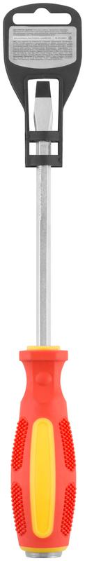  Отвертка ударная CrV сталь шестигранное сквозное жало с бойком прорезиненная ручка 8х150мм SL КУРС 55610 фото в каталоге от BTSprom.by