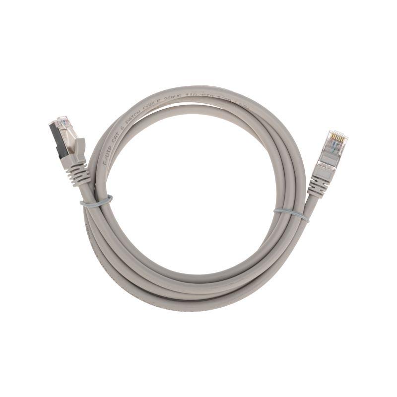 патч-корд f/utp кат.6 rj45-rj45 26awg lszh 2м сер. rexant 02-0210-2 от BTSprom.by