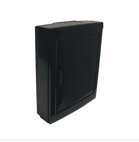 корпус щита распределительного для модульного оборудования 72m(18х4) навесной прозр. затемненная дверца черн. cetinkaya pano cp30972b от BTSprom.by