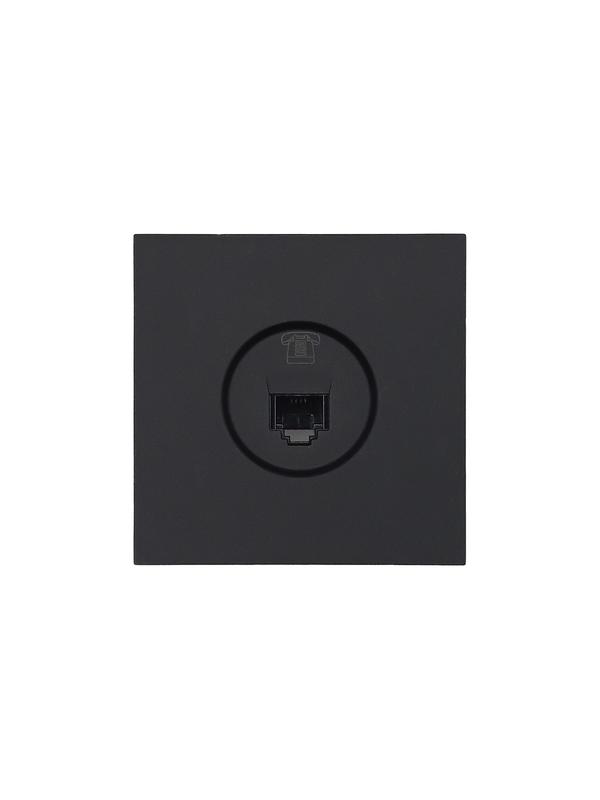 розетка телефонная евро сп zima ip20 черн. бархат lezard 704-4288-137 от BTSprom.by