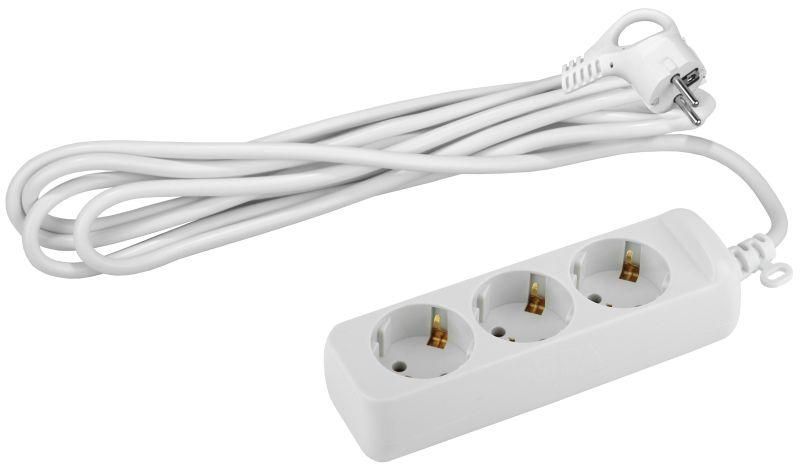 удлинитель 3х3м с заземл. 16а ip20 u-3e-3m-3х1 пвс 3х1 эра б0028370 от BTSprom.by