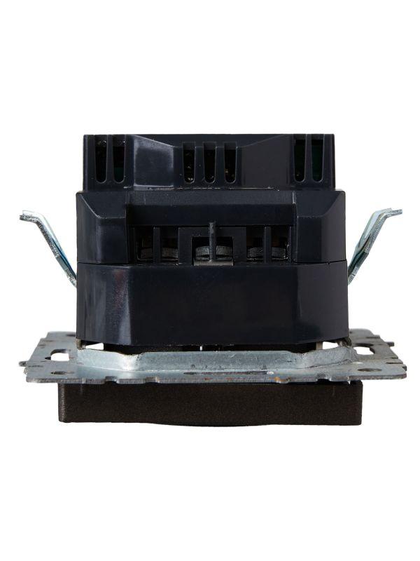  Розетка BRITE РЮш11-1-БрТБ 16А с USB A+C 18Вт с заземл. защ. шторки темн. механизм бронза IEK BR-R14-16-U22-018-K45 фото в каталоге от BTSprom.by