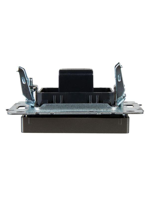  Розетка СП BRITE HDMI РHDMI-0-БрС механизм сталь IEK BR-H10-K46 фото в каталоге от BTSprom.by