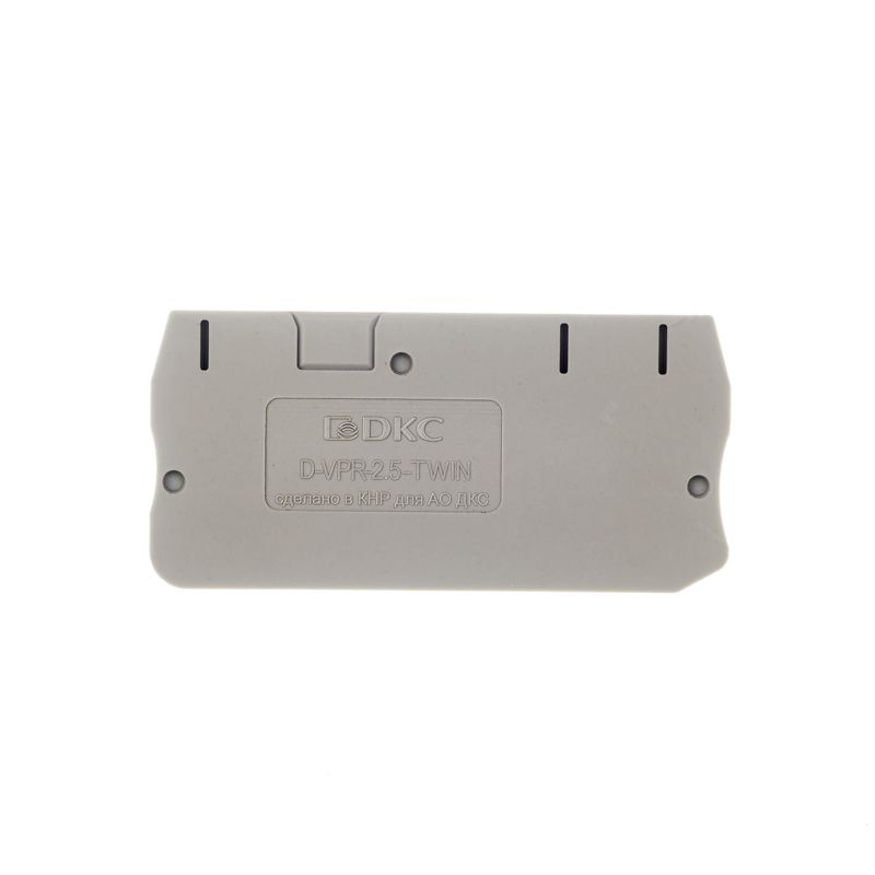 изолятор торцевой для клеммы vpr-2.5-twin-1p dkc d-vpr-2.5-twin-1p от BTSprom.by