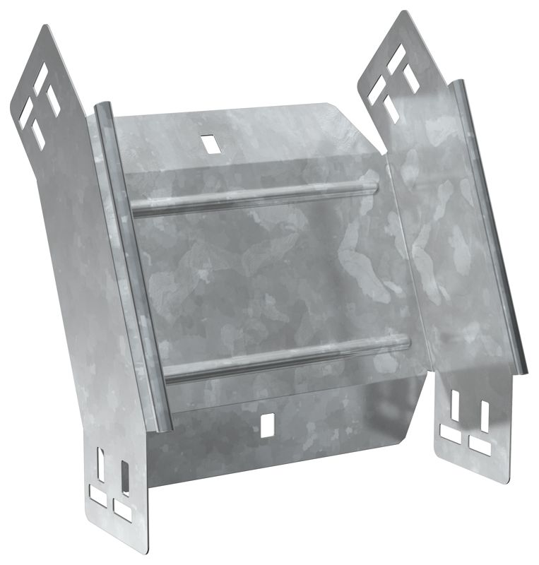 Угол для лотка вертикал. внешн. 45град. 150х100 сталь 0.8мм HDZ ESCA 5 IEK ES5-PV-45-100-150-08-HDZ от BTSprom.by