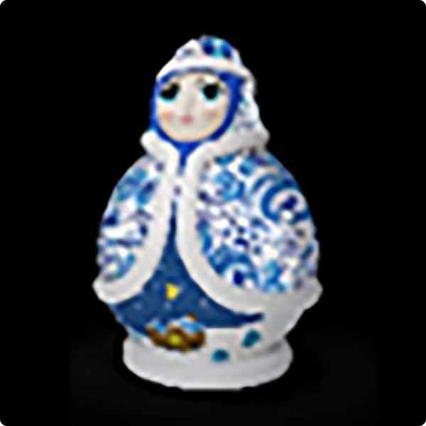 декоративная объемная фигура снегурочка 180 см (цвет на выбор) от BTSprom.by