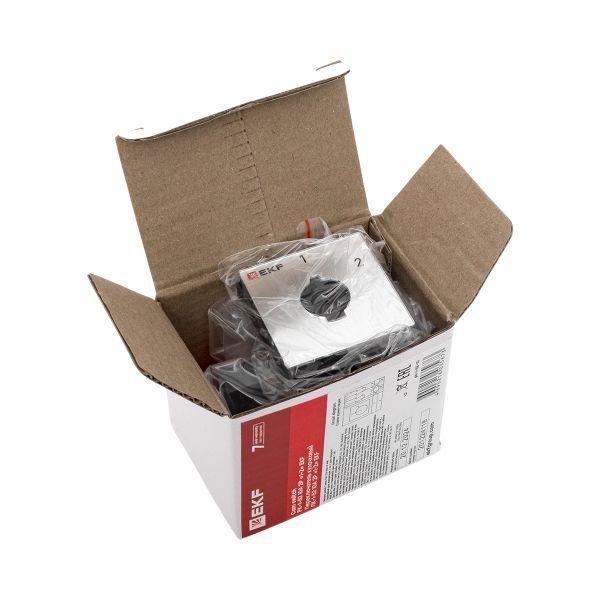  Переключатель кулачковый ПК-1-52 2П 10А "1-2" EKF pk-1-52-10 фото в каталоге от BTSprom.by