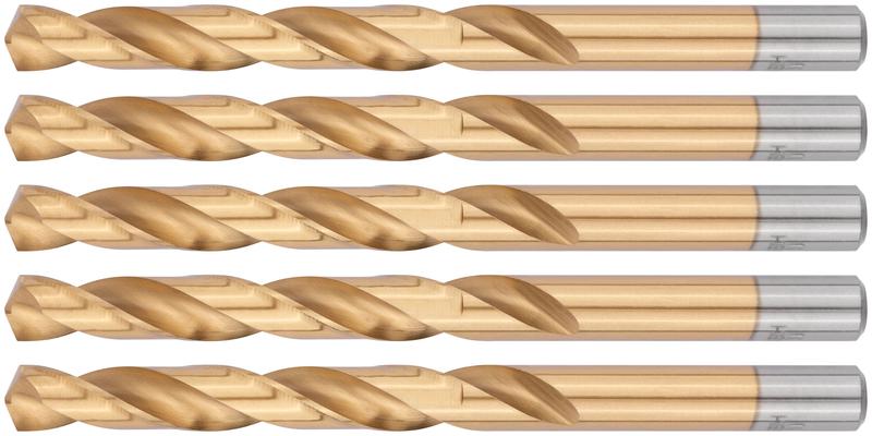  Сверло HSS по металлу титановое покрытие 11.0мм (уп.5шт) FIT 34201 фото в каталоге от BTSprom.by