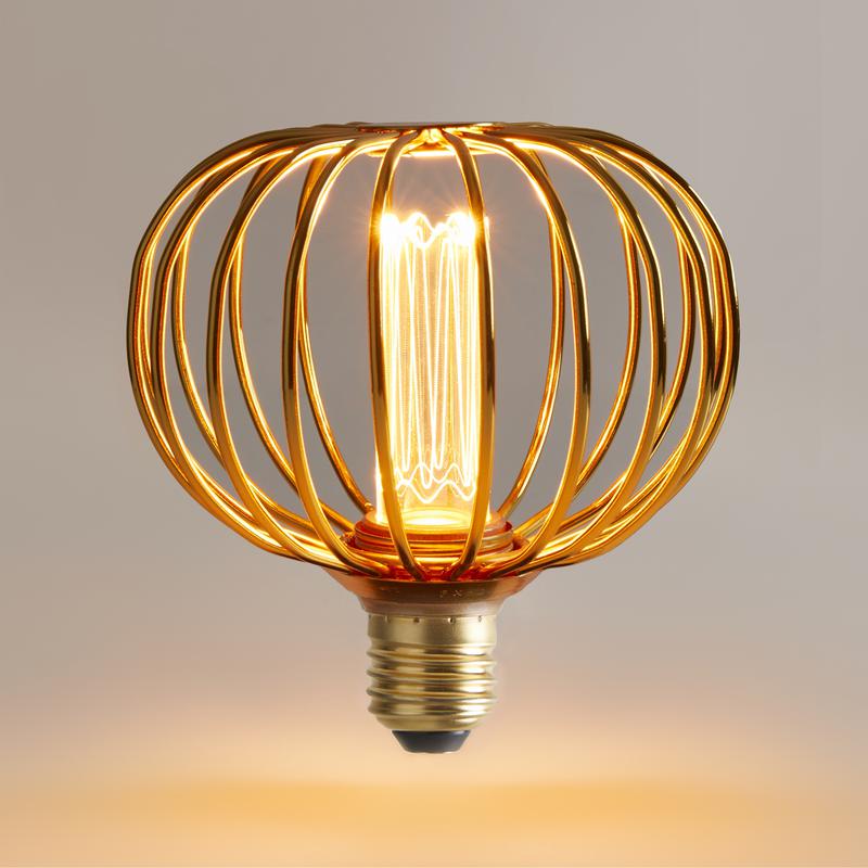 Лампа светодиодная Loft Led A101GMC97 4Вт 1800К E27 DIM Voltega 8567 фото в каталоге от BTSprom.by