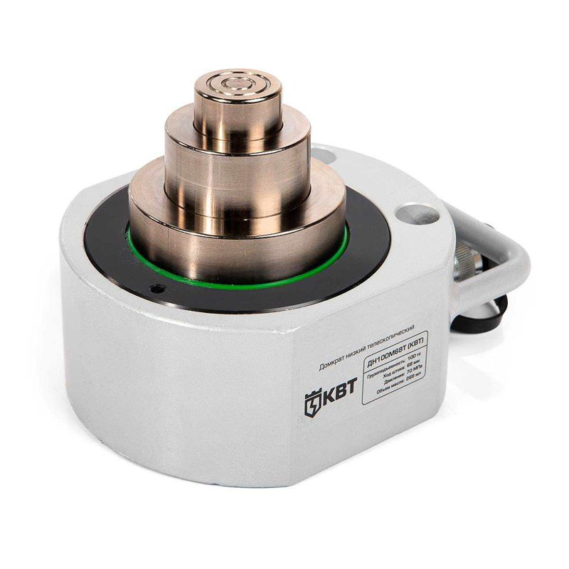 домкрат низкий телескопический дн100м68т квт 84597 от BTSprom.by